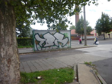 Graffiti Bombing in Magdeburg - Photo by Candyflip - tdr