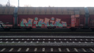 Graffiti Train - Photo by Candyflip