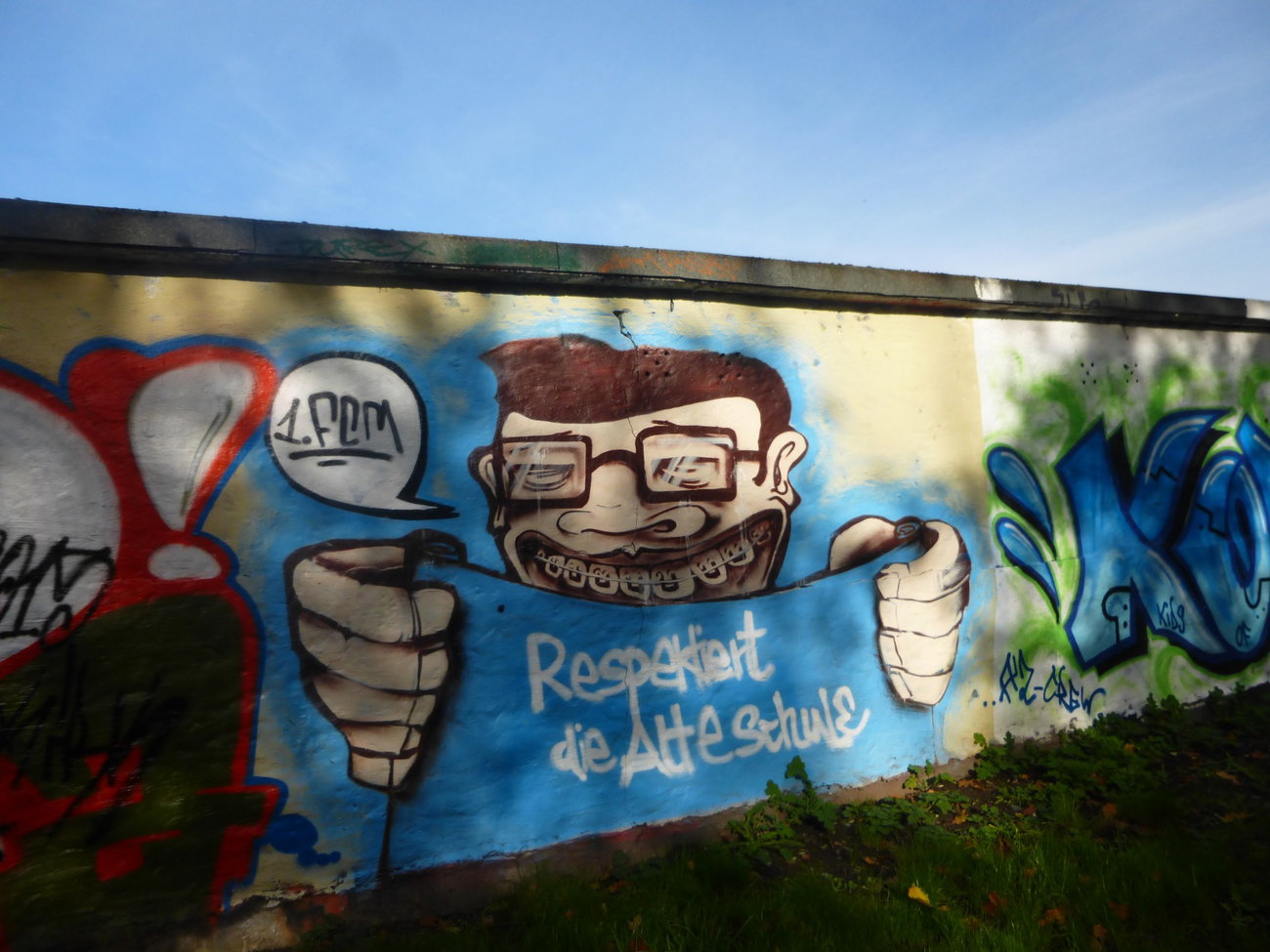 Graffiti Wall in Magdeburg - Photo by Candyflip - fcm, 1fcm, magdeburg