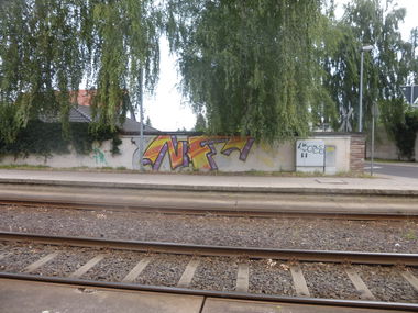 Graffiti Bombing in Magdeburg - Photo by Candyflip - nf