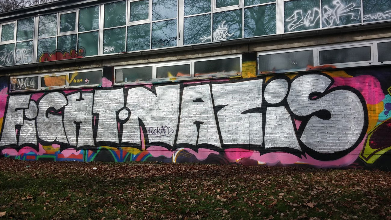 Graffiti Wall in Deutschland - Photo by Candyflip - fight, nazis, antifa (2016)