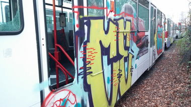 Graffiti Train - Photo by Candyflip - trash, ce (2015)