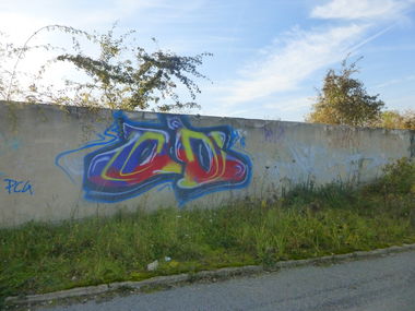 Graffiti Bombing in Magdeburg - Photo by Candyflip - oo, ohoh, magdeburg
