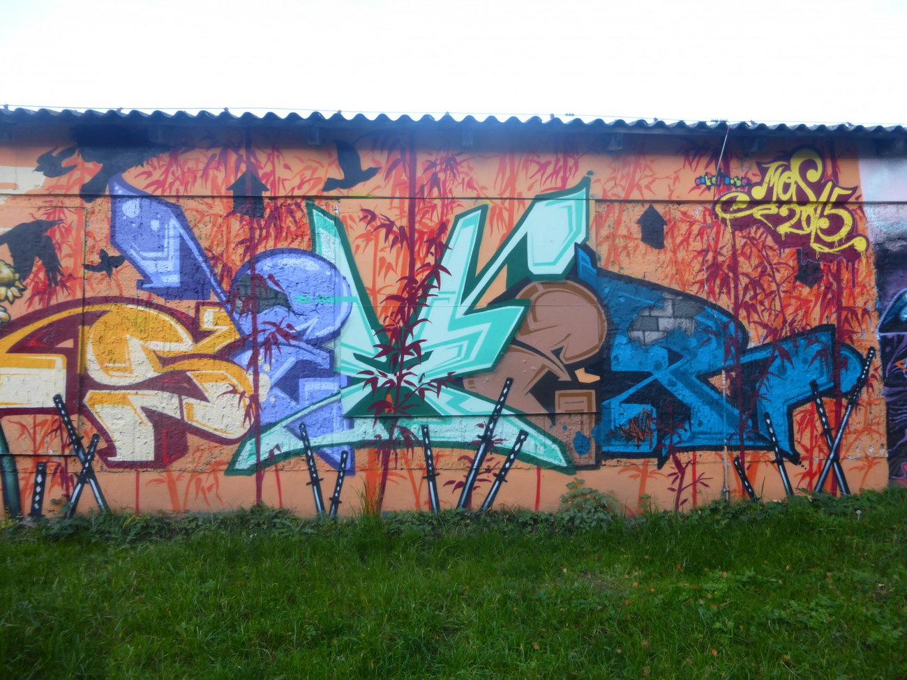 Graffiti Wall in Magdeburg - Photo by Candyflip - magdeburg (2015)