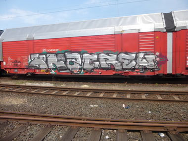 Graffiti Train - Photo by Candyflip