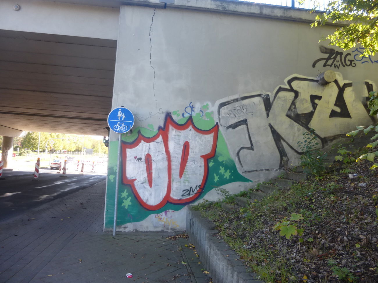 Graffiti Bombing in Magdeburg - Photo by Candyflip - oo, ohoh, kz