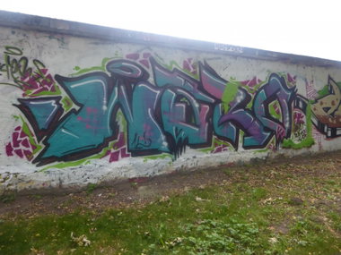 Graffiti Wall in Magdeburg - Photo by Candyflip - waro