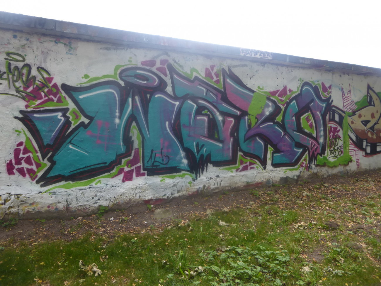 Graffiti Wall in Magdeburg - Photo by Candyflip - waro