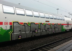 Graffiti Train - Photo by Candyflip