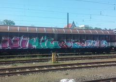 Graffiti Train - Photo by Candyflip