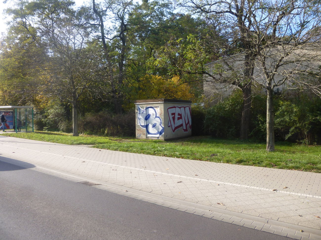 Graffiti Bombing in Magdeburg - Photo by Candyflip - oo, ohoh, fem (2011)