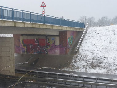 Graffiti Bombing in Landkreis Wolfenbüttel - Photo by Candyflip - bf