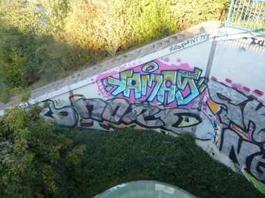 Graffiti Bombing in Magdeburg - Photo by Candyflip - yamas, nord, magdeburg