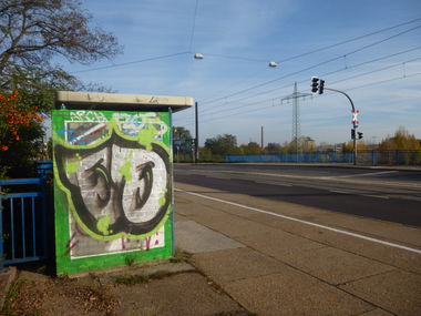 Graffiti Bombing in Magdeburg - Photo by Candyflip - oo, ohoh, magdeburg