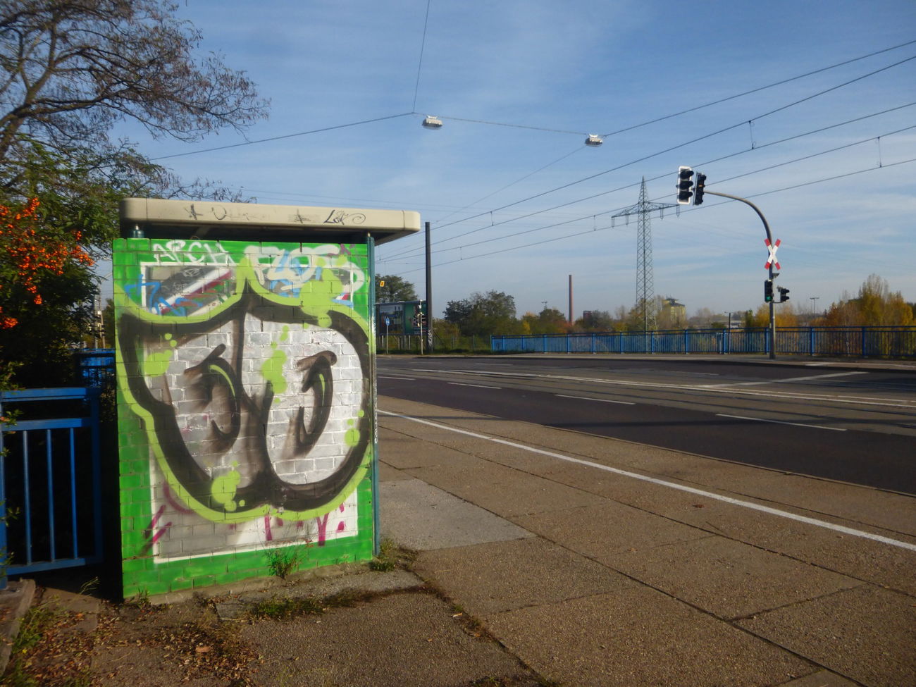 Graffiti Bombing in Magdeburg - Photo by Candyflip - oo, ohoh, magdeburg