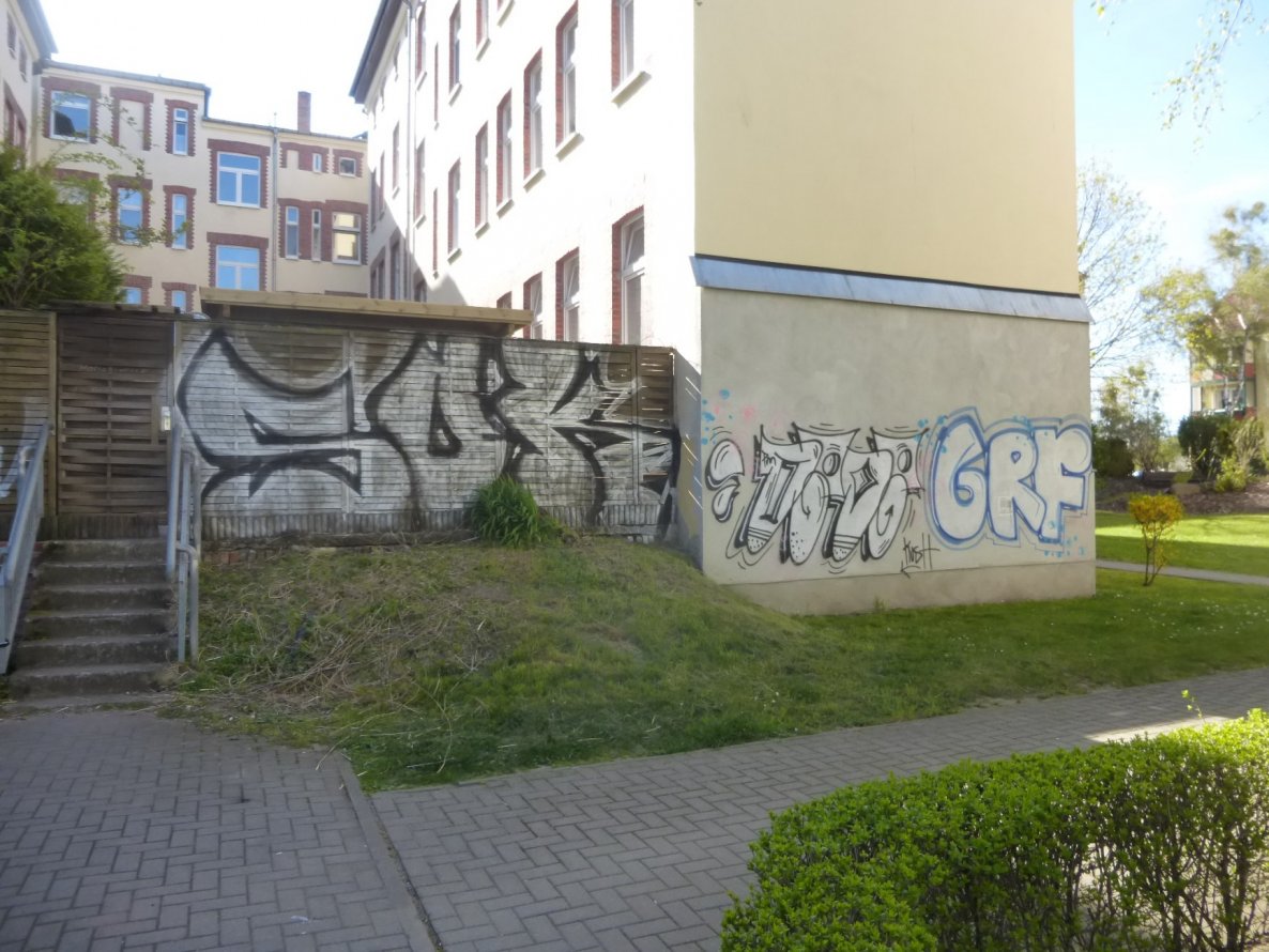 Graffiti Wall in Magdeburg - Photo by Candyflip - sok, grf