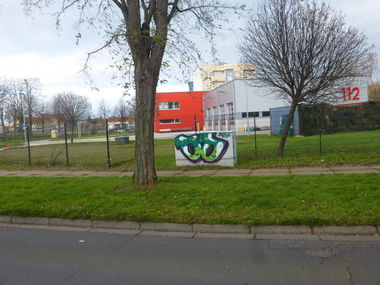 Graffiti Bombing in Magdeburg - Photo by Candyflip - oo, ohoh, merten