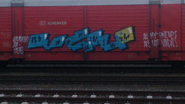Graffiti Train - Photo by Candyflip - vcu