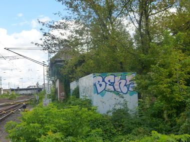 Graffiti Bombing in Magdeburg - Photo by Candyflip - bens, oo, ohoh