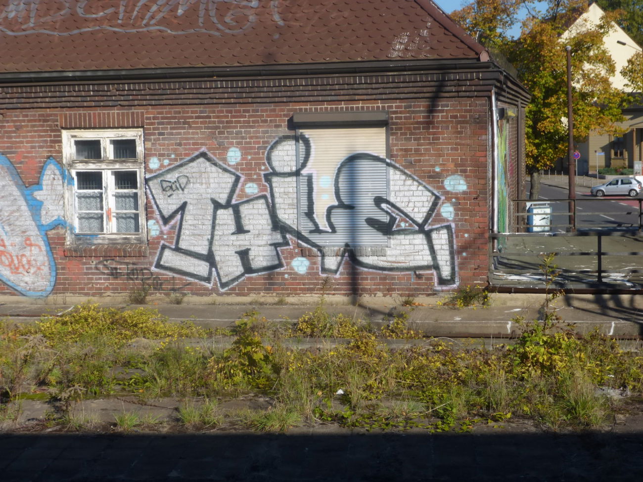 Graffiti Bombing in Magdeburg - Photo by Candyflip - thie, süd, sued