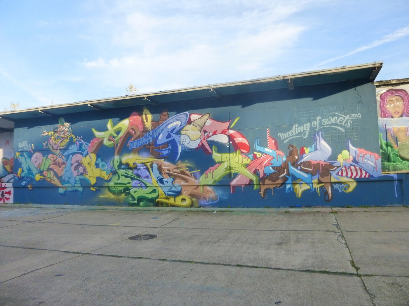 Graffiti Wall in Magdeburg - Photo by Candyflip - Aersol, Arena, Magdeburg