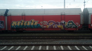 Graffiti Train - Photo by Candyflip - nihil, style