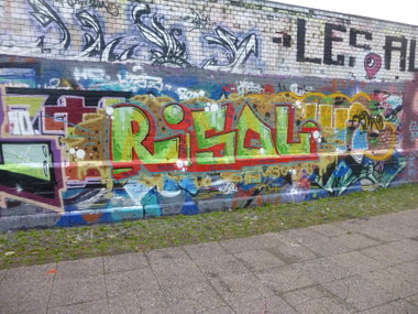 Graffiti Wall in Braunschweig - Photo by Candyflip - risol