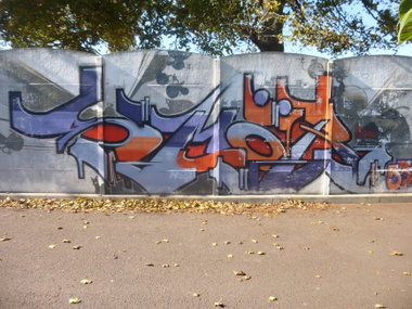 Graffiti Wall in Magdeburg - Photo by Candyflip - smör