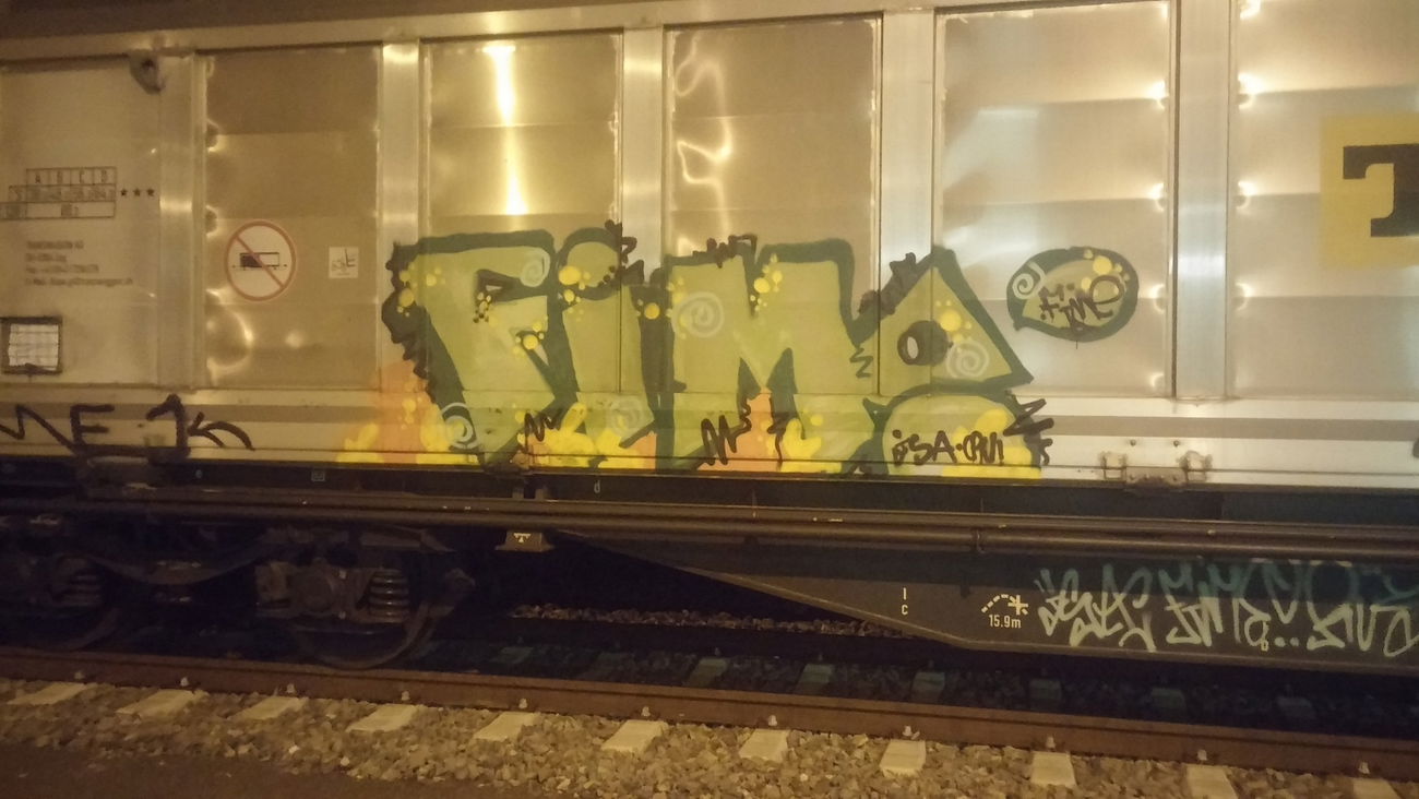 Graffiti Train - Photo by Candyflip