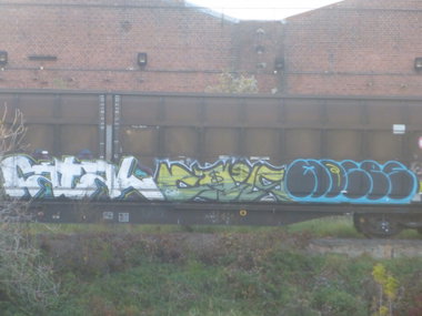 Graffiti Wall in Magdeburg - Photo by Candyflip - fatal, cais, 24