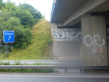 Graffiti Bombing in Braunschweig - Photo by Candyflip - btc, braunschweig