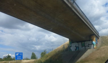 Graffiti Bombing in Deutschland - Photo by Candyflip - fls, magdeburg