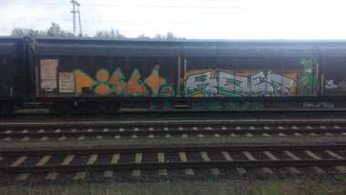 Graffiti Train - Photo by Candyflip