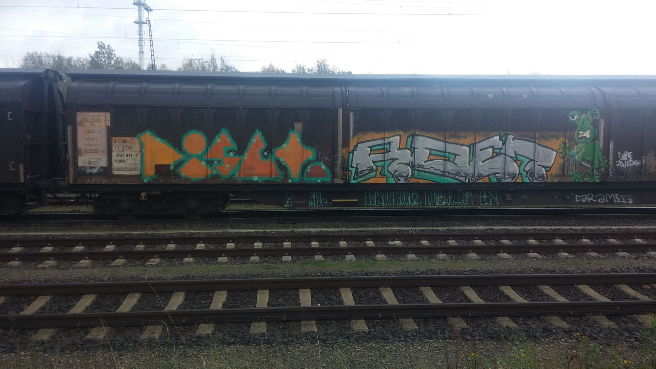 Graffiti Train - Photo by Candyflip