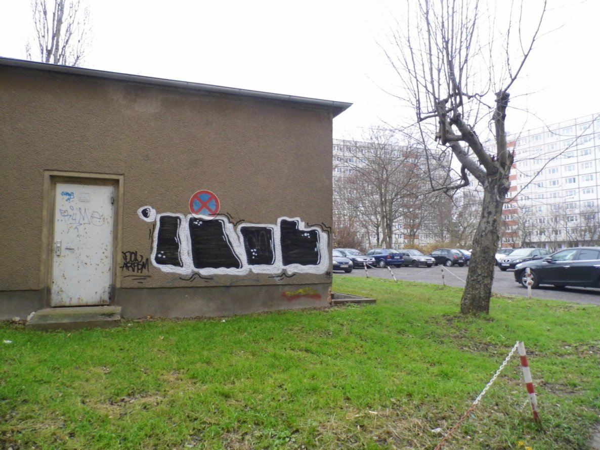 Graffiti Bombing in Magdeburg - Photo by Candyflip - idol