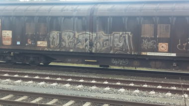 Graffiti Train - Photo by Candyflip