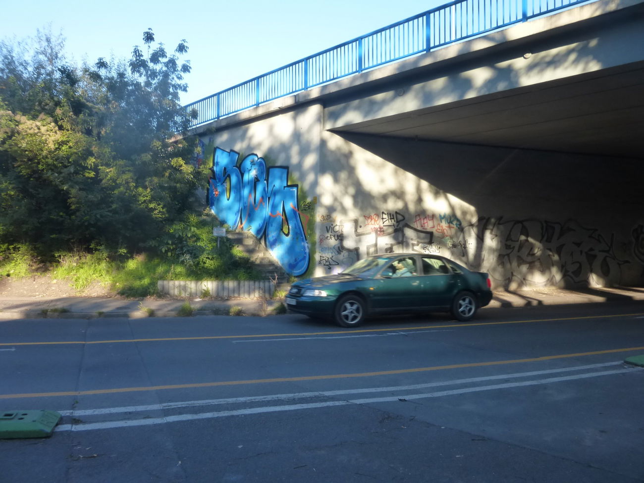 Graffiti Bombing in Magdeburg - Photo by Candyflip - süd, sued, pose