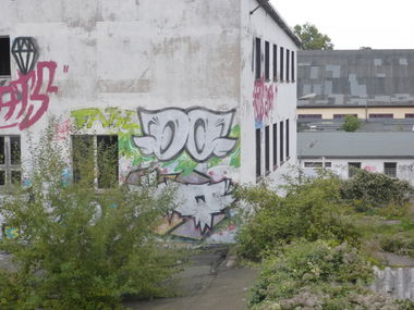 Graffiti Bombing in Magdeburg - Photo by Candyflip - oo, ohoh, iq