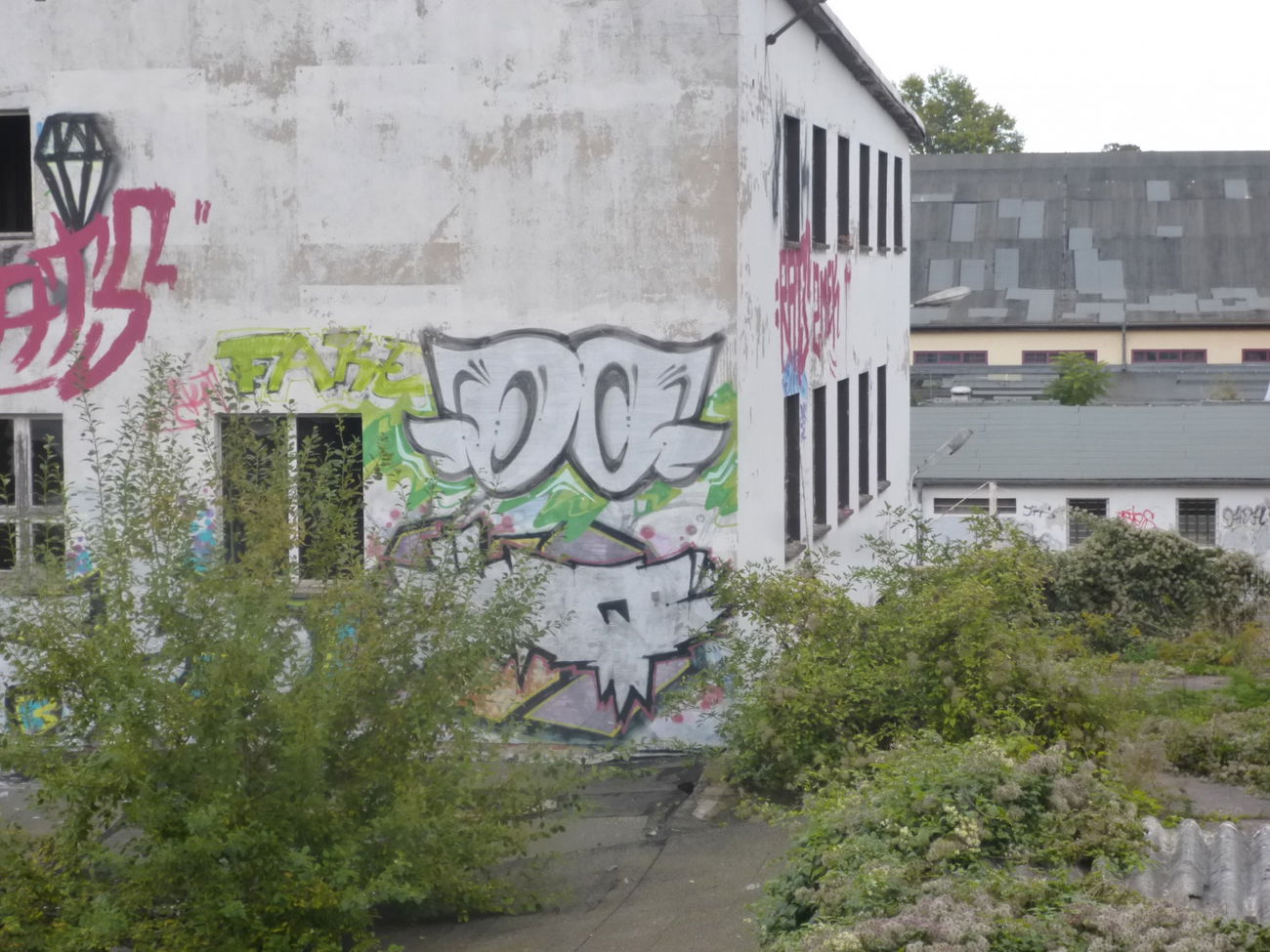 Graffiti Bombing in Magdeburg - Photo by Candyflip - oo, ohoh, iq