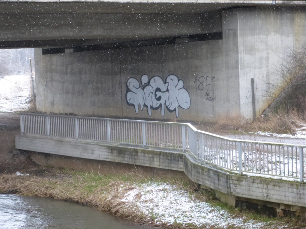 Graffiti Bombing in Landkreis Helmstedt - Photo by Candyflip - sigo?