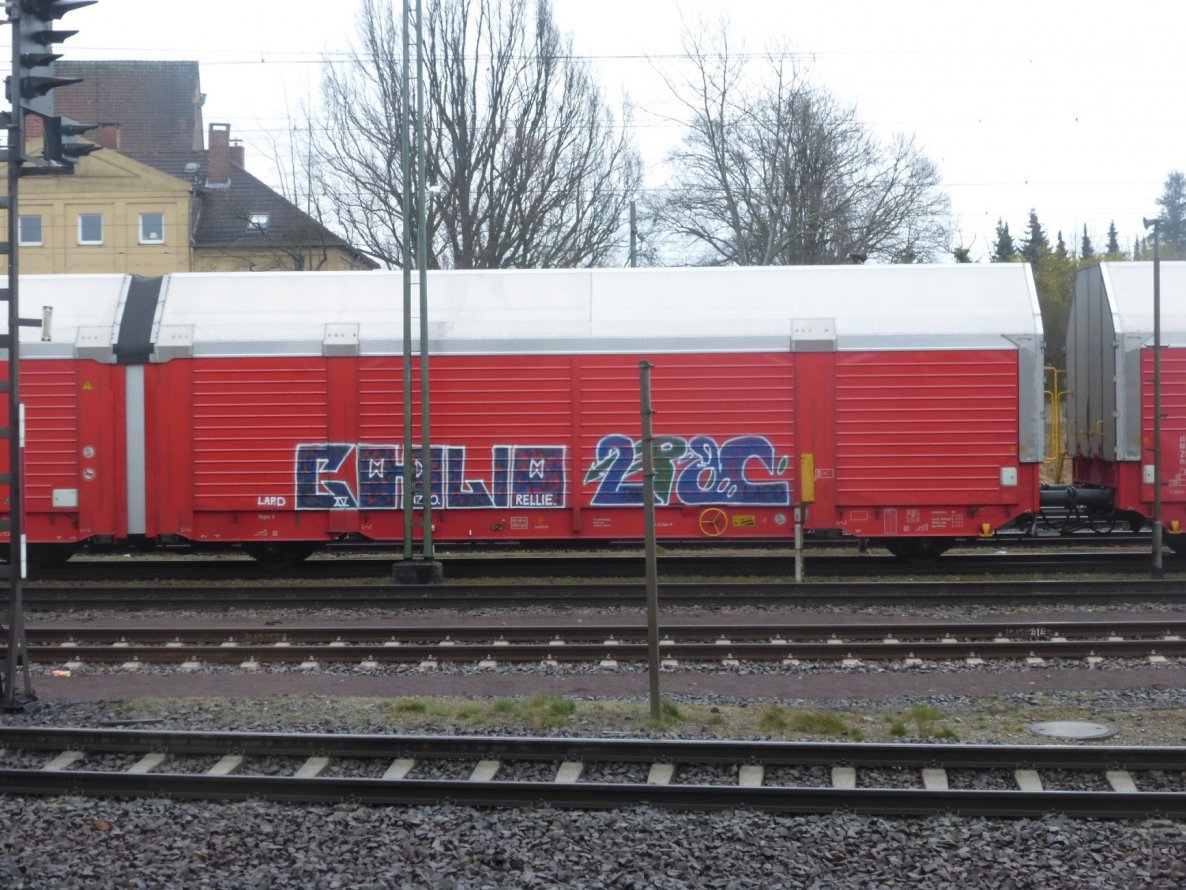 Graffiti Train - Photo by Candyflip - coolio, 2pac, lapd