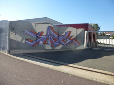Graffiti Wall in Magdeburg - Photo by Candyflip - sark