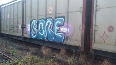 Graffiti Train - Photo by Candyflip