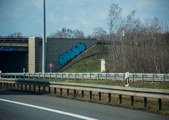 Graffiti Bombing in Hannover - Photo by Candyflip - moses