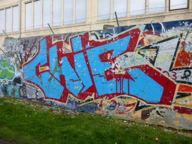 Graffiti Wall in Magdeburg - Photo by Candyflip - chie, magdeburg