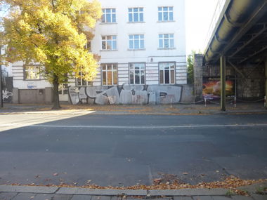 Graffiti Bombing in Magdeburg - Photo by Candyflip - süd, sued