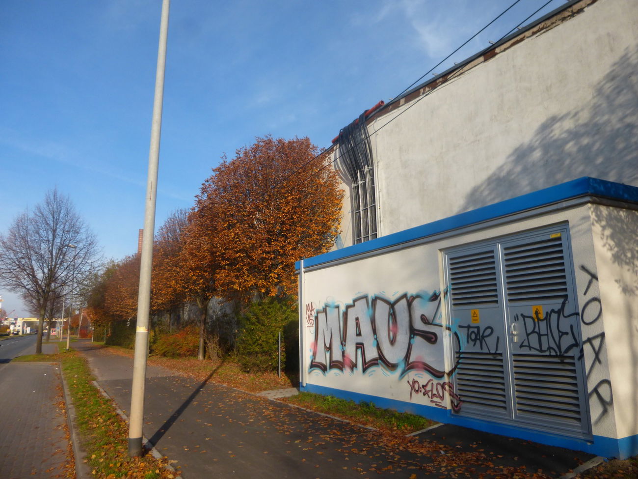 Graffiti Bombing in Magdeburg - Photo by Candyflip - maus, magdeburg