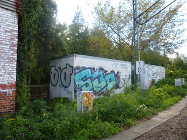 Graffiti Bombing in Magdeburg - Photo by Candyflip - oo, ohoh.süd, sued