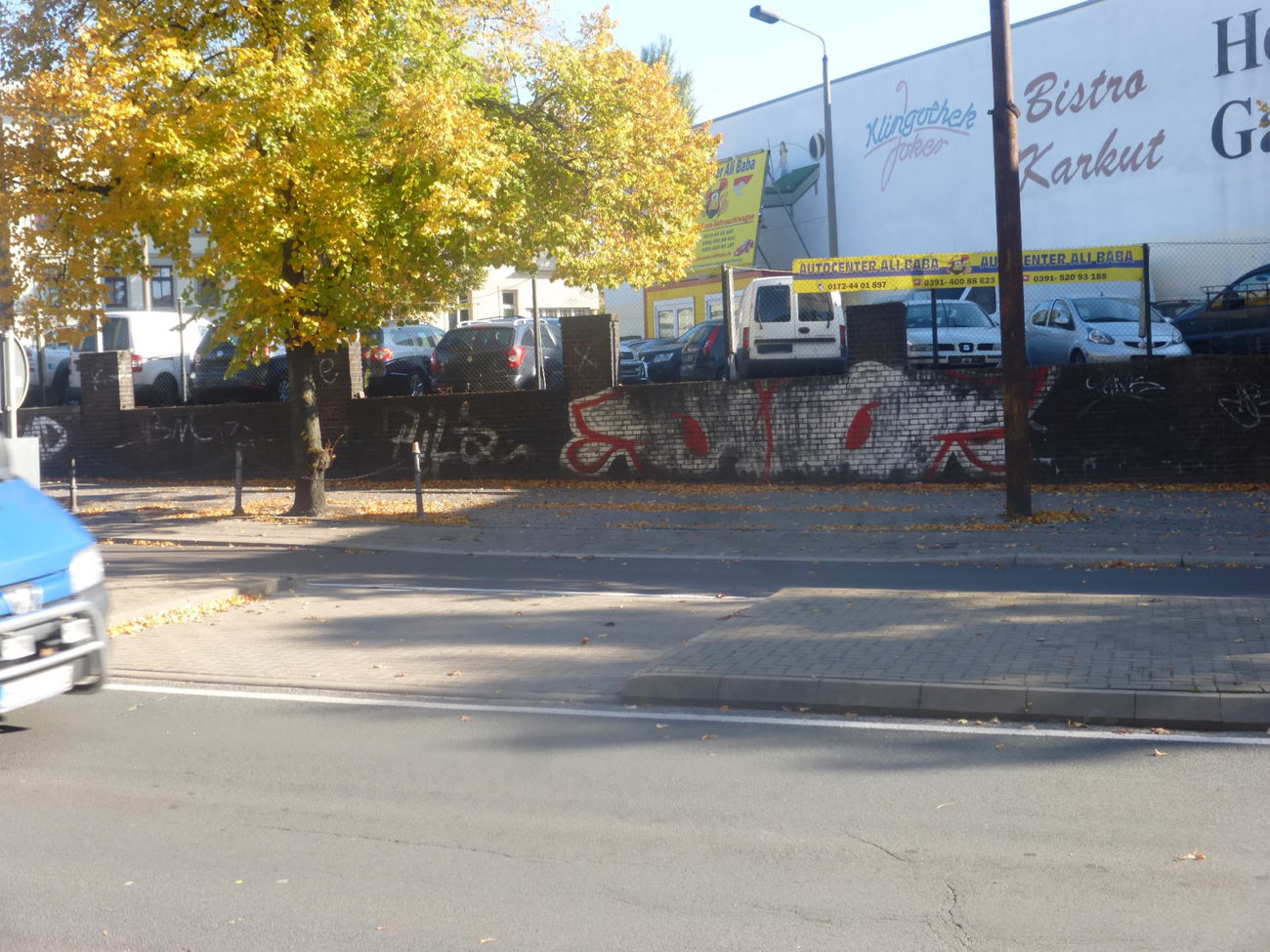 Graffiti Bombing in Magdeburg - Photo by Candyflip - oo, ohoh