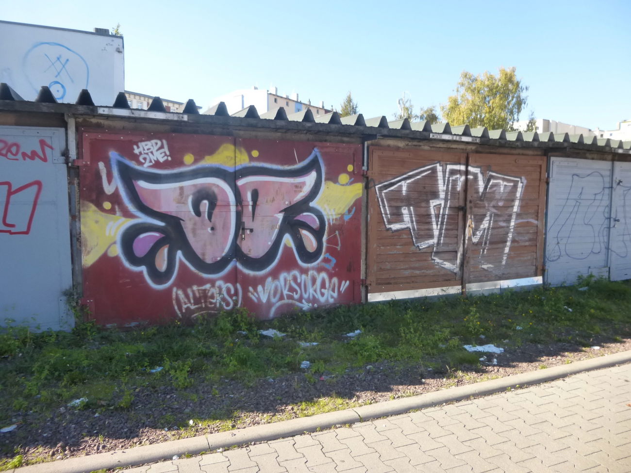 Graffiti Bombing in Magdeburg - Photo by Candyflip - oo, ohoh, tm
